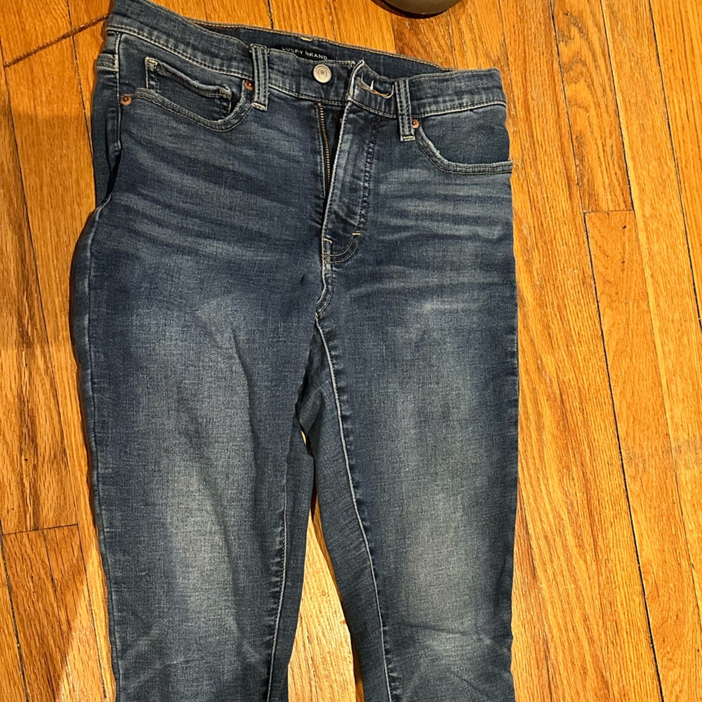 Lucky Brand Blue Jeggings